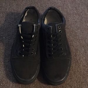 Black Vans